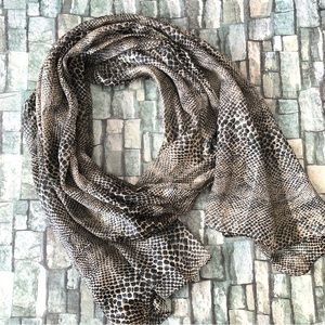 Snake Print Scarf